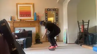 Regular and Switch Front Bigspin Practice + Nose Manual Backside Shuv (Rainy Day Injury Session)