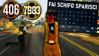BIMBI TRYHARD SI CREDONO FORTI MA LI DISTRUGGO E SCAPPANO