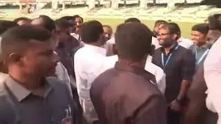 AP CM YS Jagan Unveiling Dr YSR Statue & Participate in Programmes at YSR Stadium, Visakhapatnam