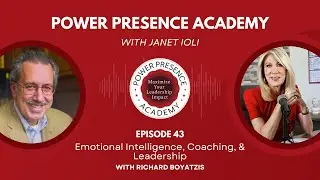 Emotional Intelligence, Coaching, & Leadership with Richard Boyatzis
