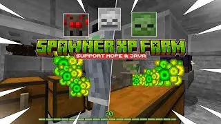 Minecraft Spawner XP Farm Anti Gagal & Simpel - Minecraft Java & MCPE