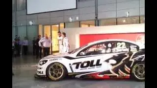 Launch of GM Holden 2013 VF Commodore HRT V8 Super Car plus interview.mp4