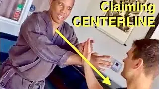 Claiming CENTERLINE in Kenpo & Tai Chi Push Hands 🥋🎥☯️ Realistic Fight Choreography Justice For Hire