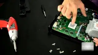 Исправление проблемы зависания XBOX 360 в играх; перегрев консоли Xbox. Замена термопасты.
