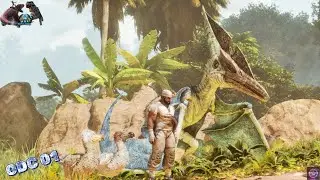 Ark Survival Ascended PL -  THE ISLAND -  ZŁAP JE WSZYSTKIE #01 DODO PTERANODON I PEGOMASTAX