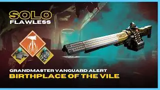 Xenophage Spam & Fury on Solar Titan - Solo GM Vanguard Alert 