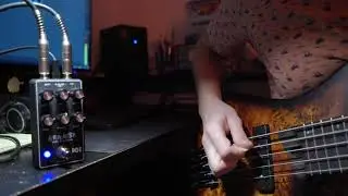 JEK Airblaster bass overdrive mini demo