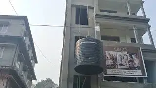 5000 litre tank lifting at 5th floor from ground 