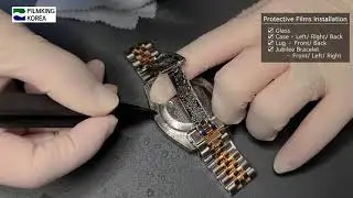 [Film Installation] Rolex Datejust 36mm 116233 Watch Protective Film [INNOVSHELL]