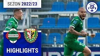 Radomiak Radom - Śląsk Wrocław 2:0 | SKRÓT | Ekstraklasa 2022/23 | 13. Kolejka