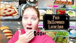 Easy Halloween Themed School Lunch Ideas