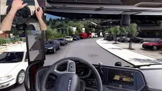 Logitech G29   - Euro Truck Simulator 2 [Steering Wheel Game Play] SnowyMoon