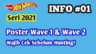 DAENG INFO #01: POSTER HOT WHEELS SERI 2021 WAVE 1 & 2! WAJIB CEK SEBELUM HUNTING!!