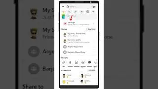 Snapchat par video upload kaise kare 😱 How to upload video on Snapchat 2025 #shorts