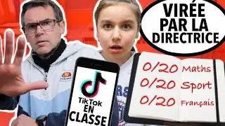 VIRÉE DE L'ÉCOLE ! LA BETISE DE TROP ! [SKETCH HUMOUR]