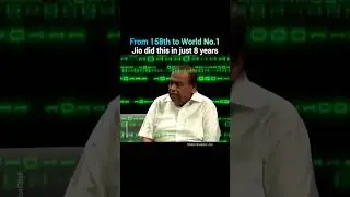 Jio took India from Ranking 158 to No. 1 in the world. #jio #Nvidia #telecomtalk #techupdate