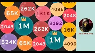 01 | Merge Bubble and Numbers | Bubble 2048 | #gameplay