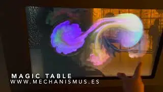 Digital magic exhibit for museums and events - 