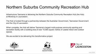 Northern Suburbs Community Recreation Hub (the Hub)