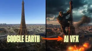 I turned Google Earth into a Movie Scene with AI (Full Tutorial)
