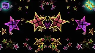 Create Dazzling Rotating Stars Background in 11 Minutes or Less!