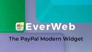 EverWeb's NEW PayPal Modern Widget