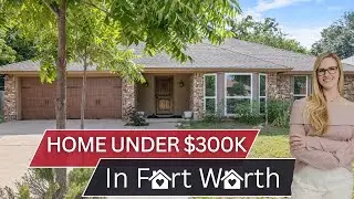 Fort Worth Property Tour&nbsp;for this move-in ready home under $300,000 with amazing updates and no HOA!