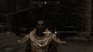 Battling General Falx Carius - Skyrim remastered