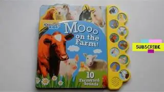 Discovery Kids Mooo On The Farm Book Read Aloud, Play A Sound Book, Farm Animals #kidsbooksreadaloud