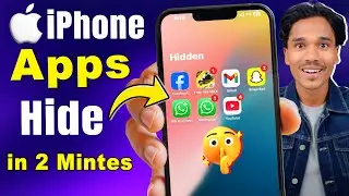 How To Hide Apps on iPhone [ Games/Apps ] | Dialer Me App Hide Kaise Kare | Hide Apps in iPhone