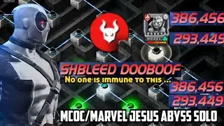 Marvel/MCOC Jesus Deadpool (X-Force) Effortless Abyss Solo | No one is immune to his madness 😂🤣😎