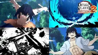 Inosuke Hashibira - Team & Ultimate Attack! - Demon Slayer Hinokami Chronicles 2