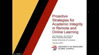 Proactive Approaches for Academic Integrity in Remote and Online Learning