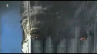 WTC 2 collapse close up