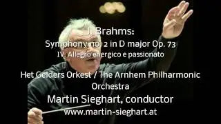 Brahms: Symphony no. 2 D major op. 73 (4th mvt), Sieghart