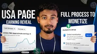 How I Made From My USA Based Facebook Page & Get Content Monetization : Full Process