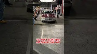 Cadillac Fleetwood Brougham 1994 года на аукционе Barrett Jackson Scottsdale в 2026 году. #shorts...