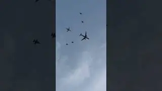 NDP2025 Preview2 A330MRTT G550 F16s Flypast #singapore #ndp2025 #esplanadesg #a330 #f16 #g550