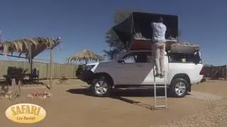 Safari Car Rental Namibia - Set Up Camp