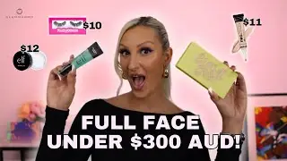 BEST Affordable Makeup Tutorial! Full Face Makeup under $300