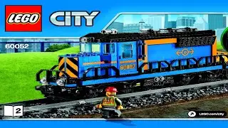 LEGO 60052 Cargo Train City Trains (Instruction Booklet)