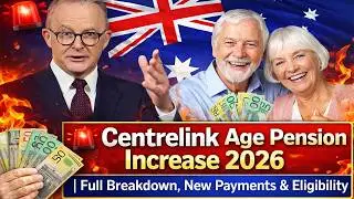 🚨 Centrelink Age Pension 2026 Update: Full Payment Increase & Eligibility Explained!