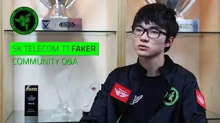 SK Telecom T1 Faker - Community Q&A #TeamRazer