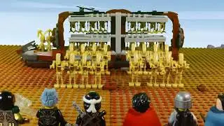 Lego super-hero fight scene (stop motion) #lego 