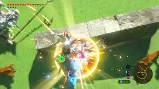 Zelda Breath of the Wild Bullet Time Bounce