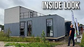 I Just Found a Modern PREFAB HOME with a Rooftop Deck!