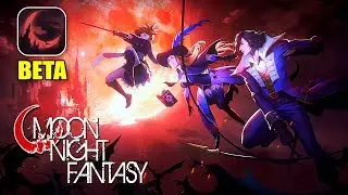 Castlevania: Moon Night Fantasy (KONAMI) - RPG Beta Gameplay (Android/IOS)