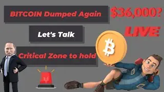 Bitcoin DUMPED AGAIN | SHOULD YOU PANIC ? | Will we go even lower ? |  LIVE