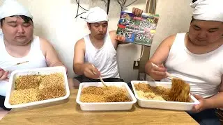 【ペヤング】また出た味変ギガマックス！！やきそば四種四昧ご当地シリーズ！