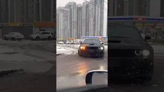 #dodgechallenger#подпишисьставь👍🏻💪🏻🥶#зимамск
